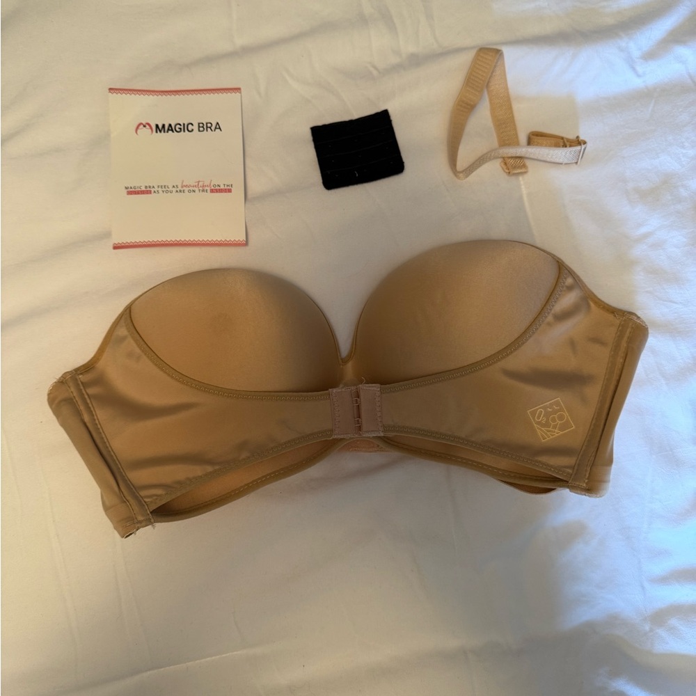 Magic Women's Tan Strapless Bra
